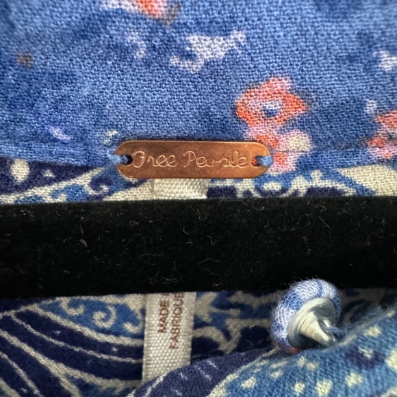 Free People Wildflower Fields Tunic Size Small - Picture 5 of 8